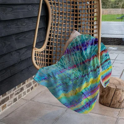 The Range Branches Blanket - Blue
