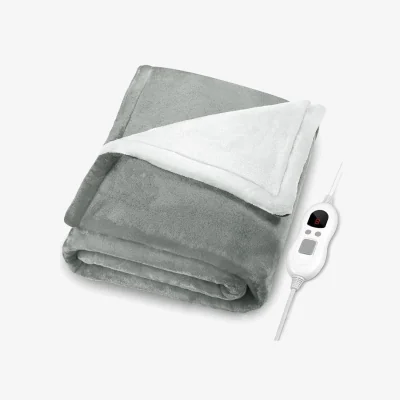 The Range Heated Throw - Grey