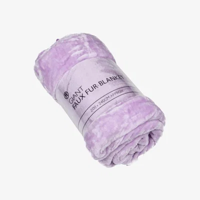 The Range Giant Soft Touch Throw  - Heather