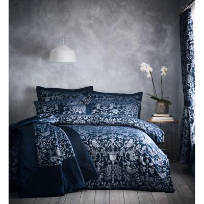 The Range Oak Tree Throw - Midnight Blue