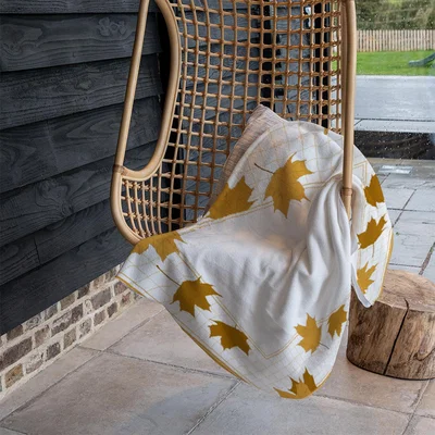 The Range Golden Autumn Blanket - Orange