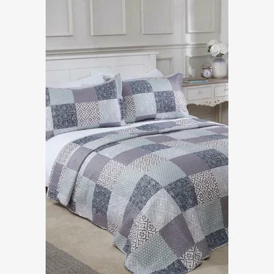 The Range Chiltern Patchwork Bedspread - Multi / Single