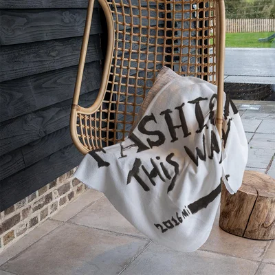 The Range Fashion This Way Blanket - Black