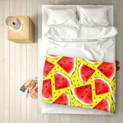 The Range Watermelon Pattern Blanket - Pink