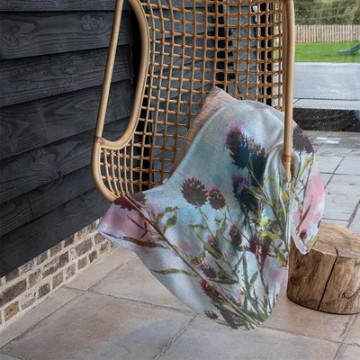 The Range Reaching For The Sky Blanket - Blue