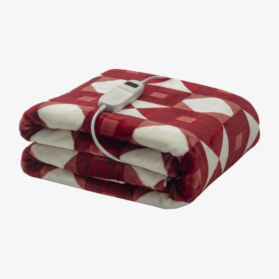 The Range Novie Electric Fleece Throw  - Red