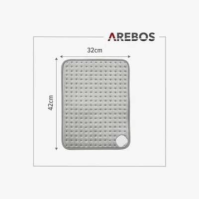 The Range Heating Pad with Automatic Switch-Off and overheating Protection - Grey / 32cm