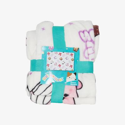 The Range Squishmallows Brights Fleece Throw - White