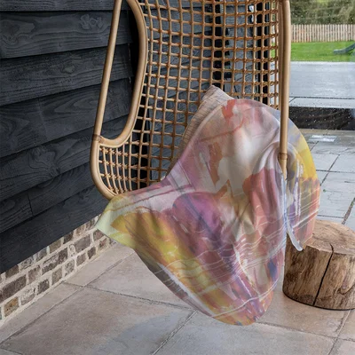 The Range Shades Of Glam Blanket - Orange