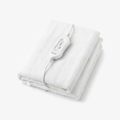 The Range Electric Heated Underblanket with 3 Heat Settings - Single - White / 650.00mm