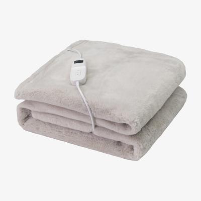 The Range Electric Fleece Throw  - Silver