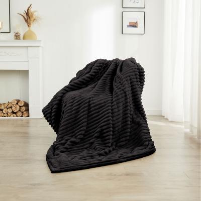 The Range Neo Electric Blanket Heated Throw - Black