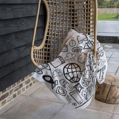 The Range Experience Outside Door Blanket - Black