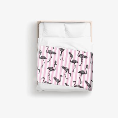 The Range Pineapple Flamingo Blanket - Pink