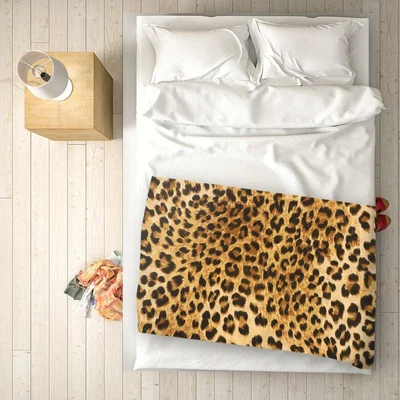 The Range Wild Animal Pattern Blanket - Brown
