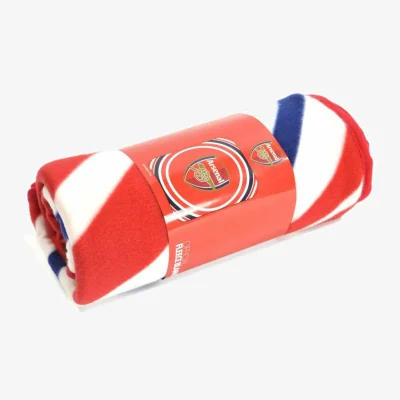 The Range Arsenal FC Pulse Design Fleece Blanket - Red