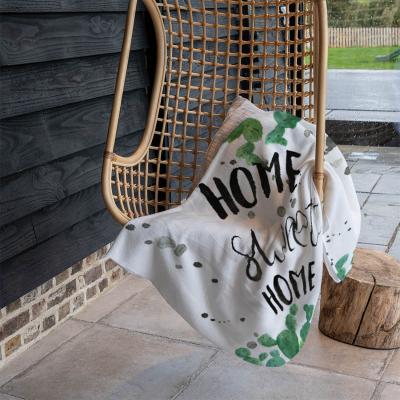 The Range Home Sweet Home Blanket - Green