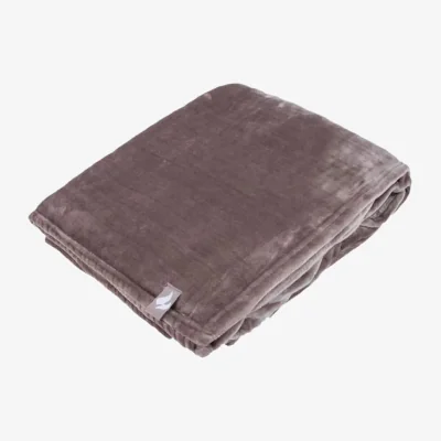 The Range Extra Soft Warm Large Luxury Thermal Fleece Throw Blanket - 180 x 200 cm - Ash