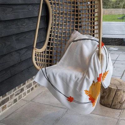 The Range Pumpkin Blanket - Orange