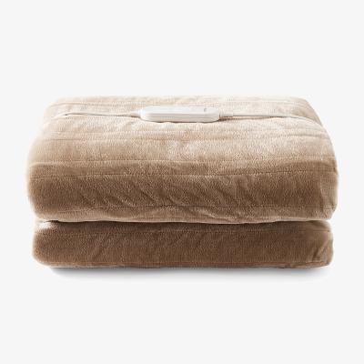The Range Morphy Richards EverCosy Small Fleece Electric Heated Throw - Mocha