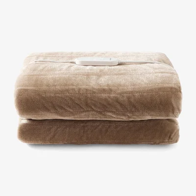 The Range Morphy Richards EverCosy Small Fleece Electric Heated Throw - Mocha