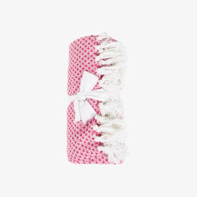 The Range Arshia Handwoven Throw - Pink