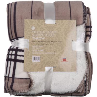 The Range Check Fleece With Sherpa Throw