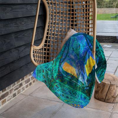 The Range Looking Up Blanket - Blue