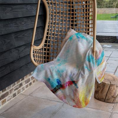 The Range Beach View Cliffs Blanket - Blue
