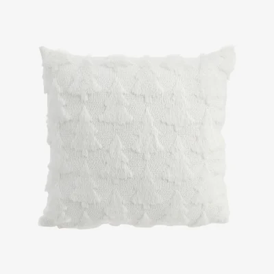 The Range Cozy Soft Plush Throw Pillow Cushion Cover - White