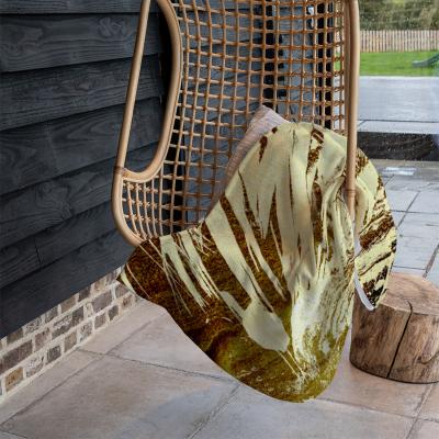 The Range Pretty Bird Blanket - Gold