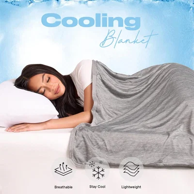 The Range Cooling Summer Blanket - Grey