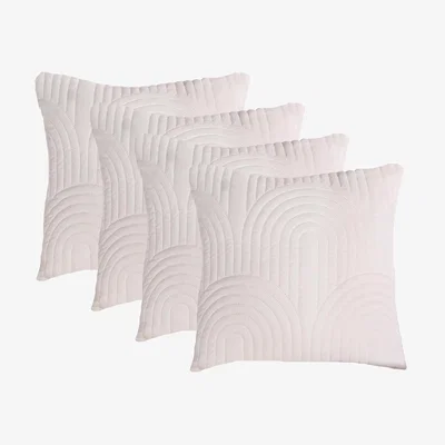 The Range Arches Pinsonic Quilted Throw Bedspread - Neutral / 240cm