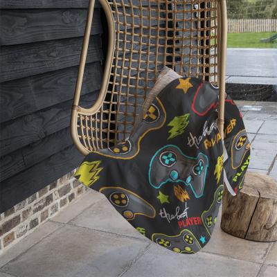The Range Joystick Game Blanket - Black