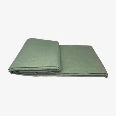 The Range Ultrasonic Plain Bedspread Throw - Mint
