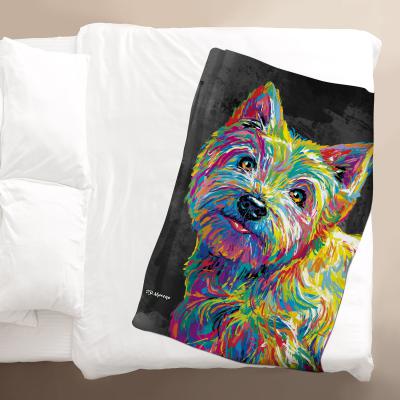 The Range PD Moreno Marvin the Westie Blanket