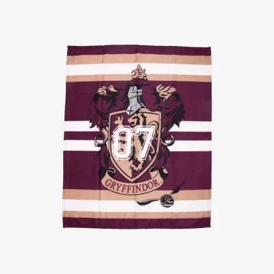 The Range Harry Potter Fleece Gryffindor Blanket - Red/Brown/White
