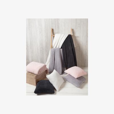 The Range Teddy Fleece Throw  - Blush