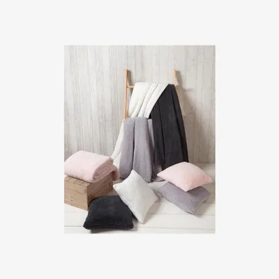 The Range Teddy Fleece Throw  - Blush