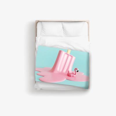 The Range Flamingo Ice Cream Blanket - Pink