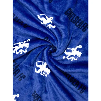 The Range Chelsea FC Fleece Geometric Blanket - Blue