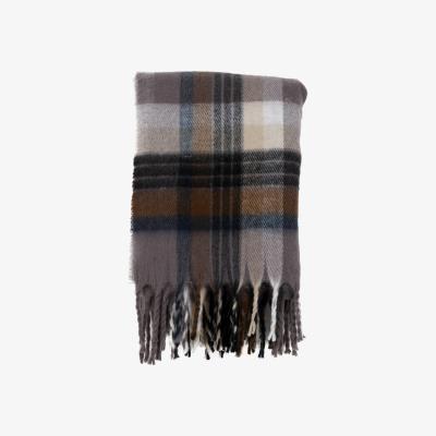 The Range Harrison Check Throw - Steel