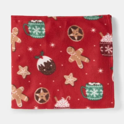 The Range OHS Polar Fleece Throw - Red