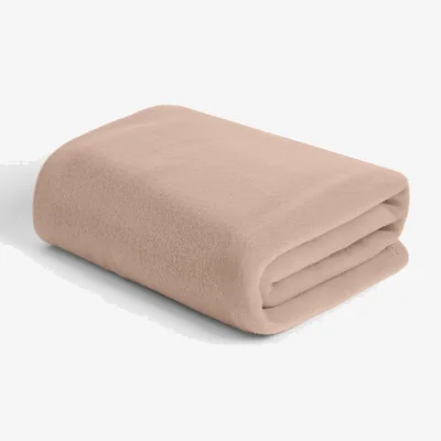 The Range OHS Teddy Fleece Throw - Mocha / 150cm / 200cm