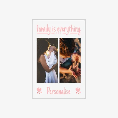 The Range Family Is Everything Photo Blanket