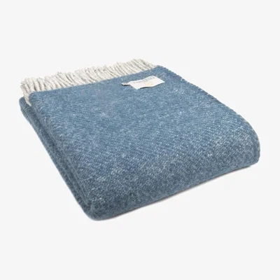 The Range Boa Wool Throw - Ink