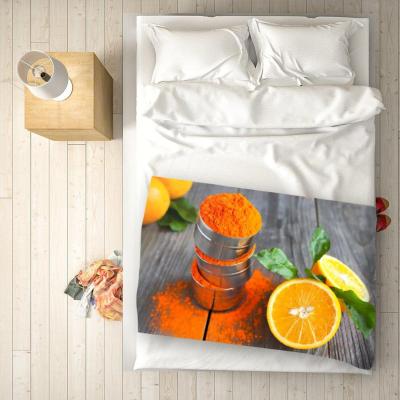 The Range Bright Orange Blanket - Orange
