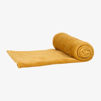 The Range Ochre Supersoft Throw - Ochre