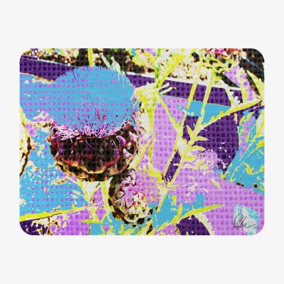 The Range Afro Plants Blanket - Blue