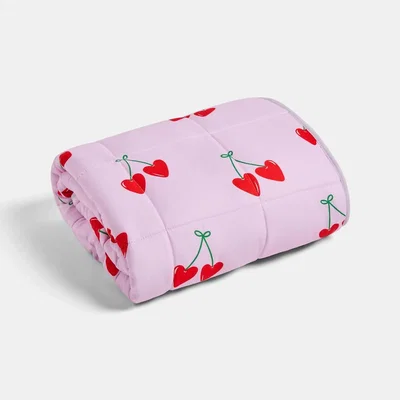 The Range OHS Kids Cherry 3kg Weighted Blanket - Pink